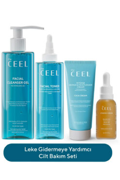 The Ceel Leke Gidermeye ve Cildi Onarmaya Yardımcı 4'lü Cilt Bakım Seti