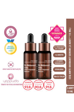 Dr.Different Ceq Anti-oxidant Serum - %15 Saf C Vitamini Içeren Leke Karşıtı Aydınlatıcı Serum (2 X 15 ML)