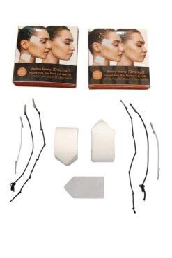 lasting beauty 80 ADET Yüz Gerdirme Kırışıklık Oluşumunu Engelleme Bandı Yüz Germe Kaş Germe Boyun Germe Bantı