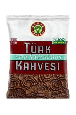 Kahve Dünyası TÜRK KAHVESİ ORTA KAVRULMUŞ 100 GR 1 ADET