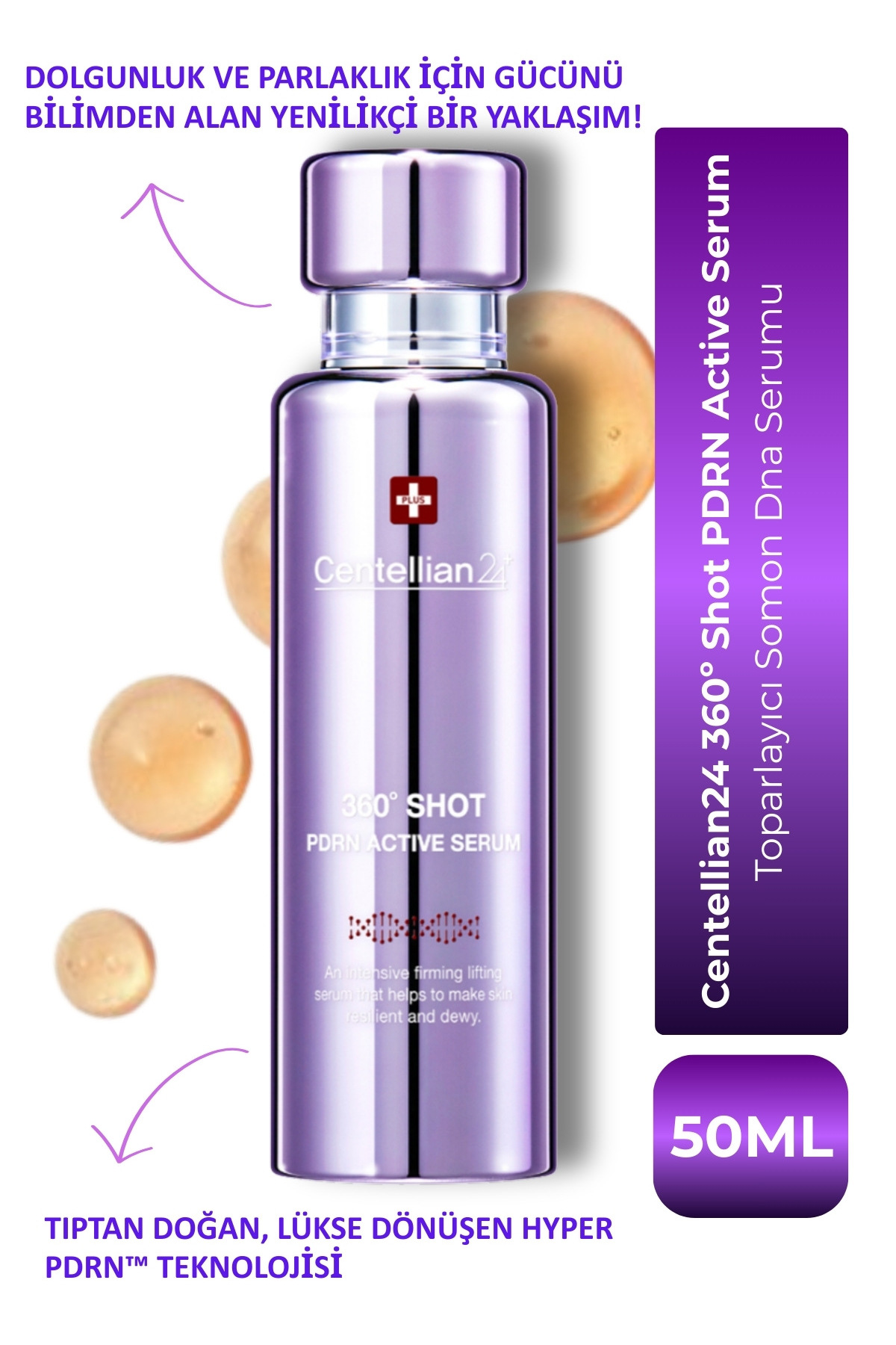 Centellian24 360º Shot PDRN Active Serum / Toparlayıcı Somon Dna Serumu 50ml