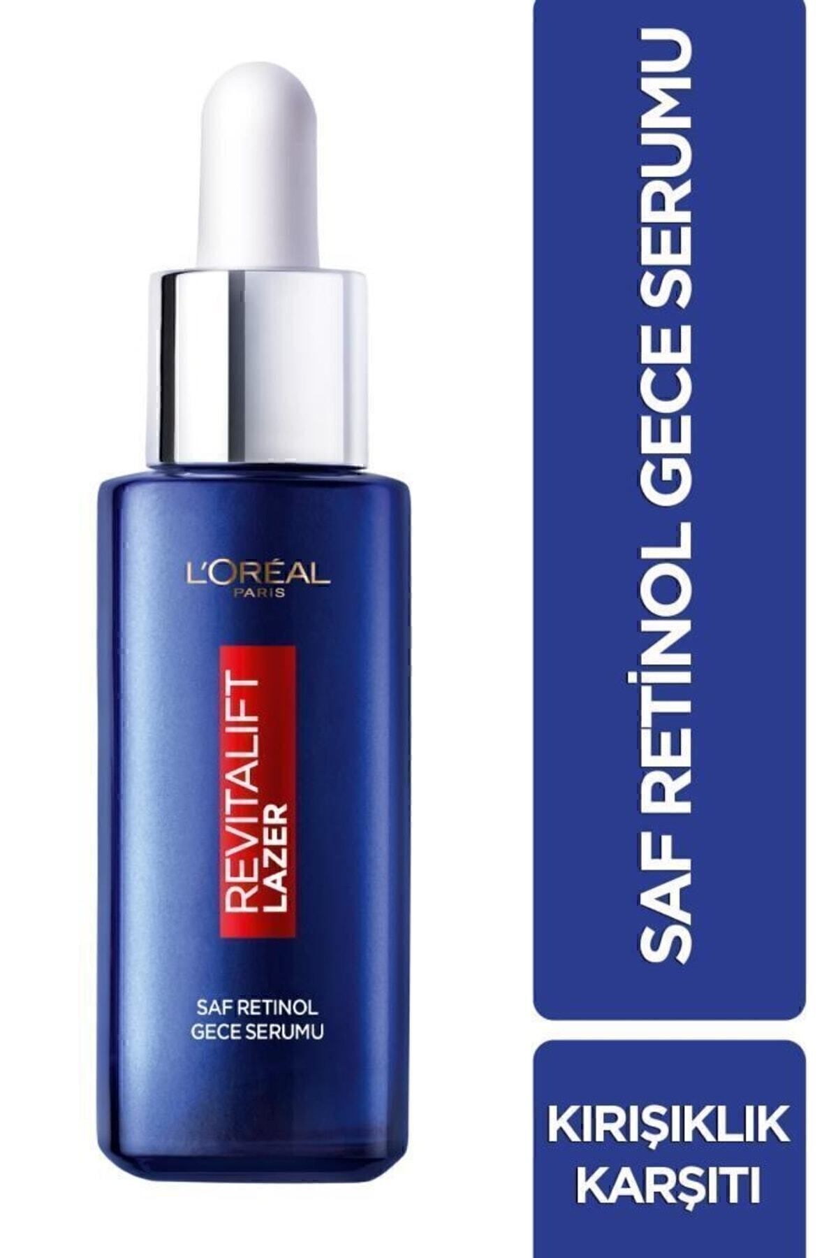 L'Oreal Paris Revitalift Clinical %12 Saf C Vitamini Aydınlatıcı Serum & Revitalift Lazer Saf Retinol Gece Serumu - Görsel 2