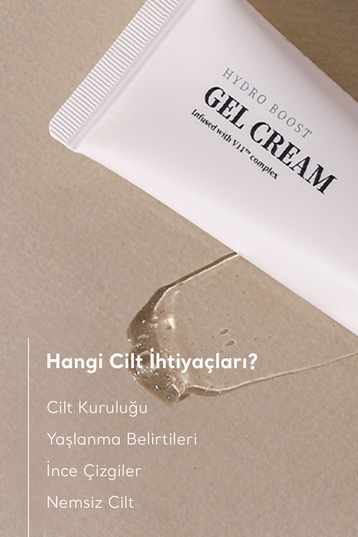 Village 11 Factory Hydro Boost Gel Cream - Vegan Nem Bombası 8 Farklı Hyalüronik Asitli Nemlendirici Jel Krem 50ml - Görsel 3