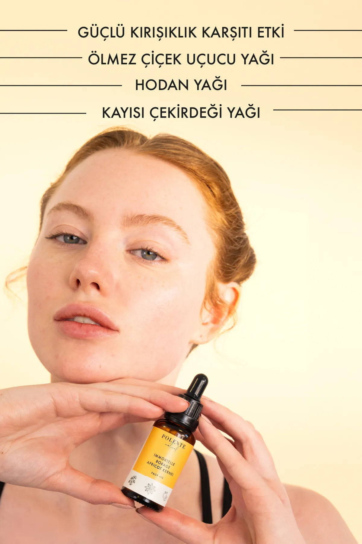 Polente Natural Ölmez Çiçek Kırışıklık Karşıtı Seri - Görsel 3