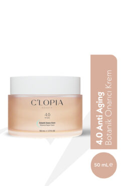 C'LOPIA BEAUTY Kırışıklık Ve Yaşlanma Karşıtı Hyaluronik Asit Botanik Onarıcı Yüz Kremi, Kolajen Jojoba Anti-aging