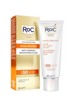 Roc KIRIŞIKLIK , CİLT LEKESİ VE KOYU HALKA KARŞITI GÜNEŞ KORUYUCU BAKIM KREMİ SPF 50