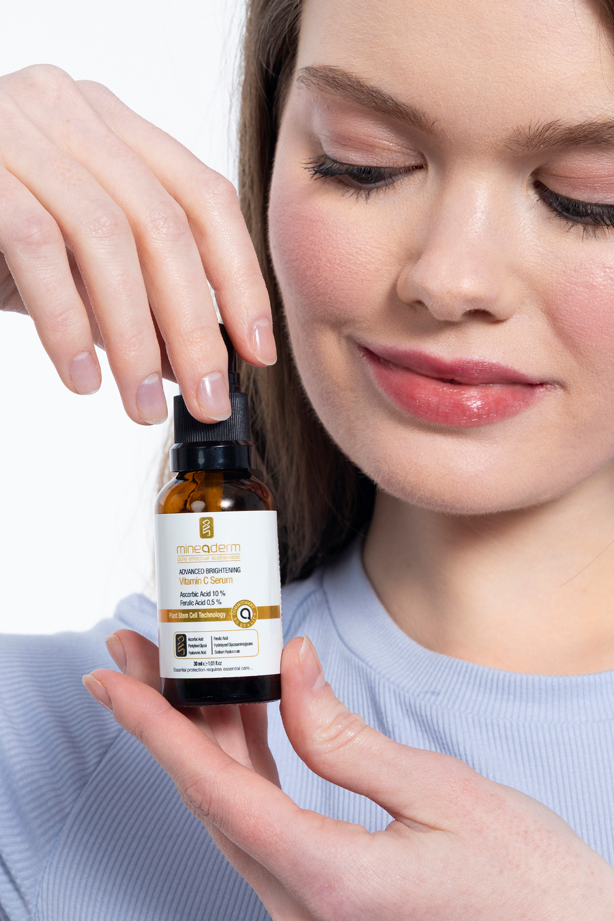 mineaderm Gelişmiş Aydınlatıcı Vitamin C Serum/advanced Brightening Vitamin C Serum - Görsel 2