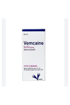 Bepanthen Vemcaine Lidokain %10 Lokal Anestezik Sprey 50ml