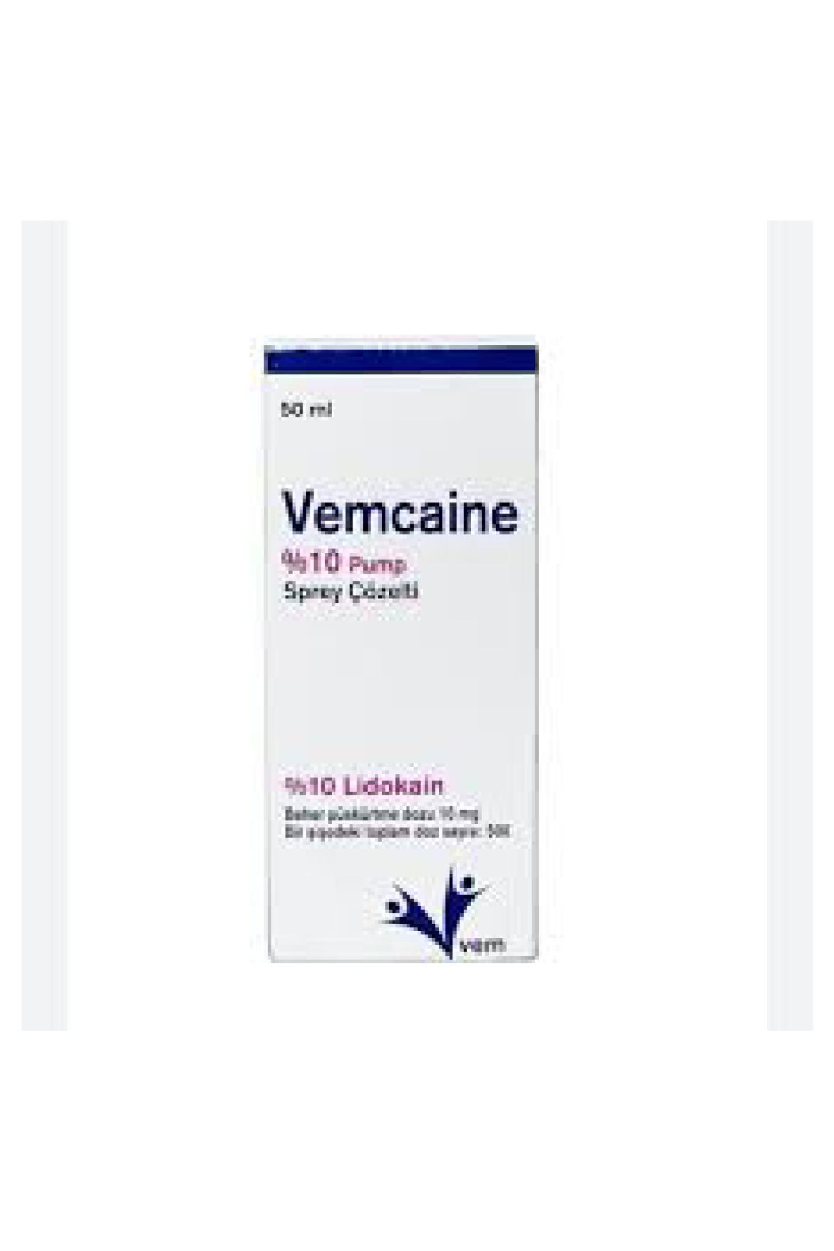 Bepanthen Vemcaine Lidokain %10 Lokal Anestezik Sprey 50ml - Görsel 2
