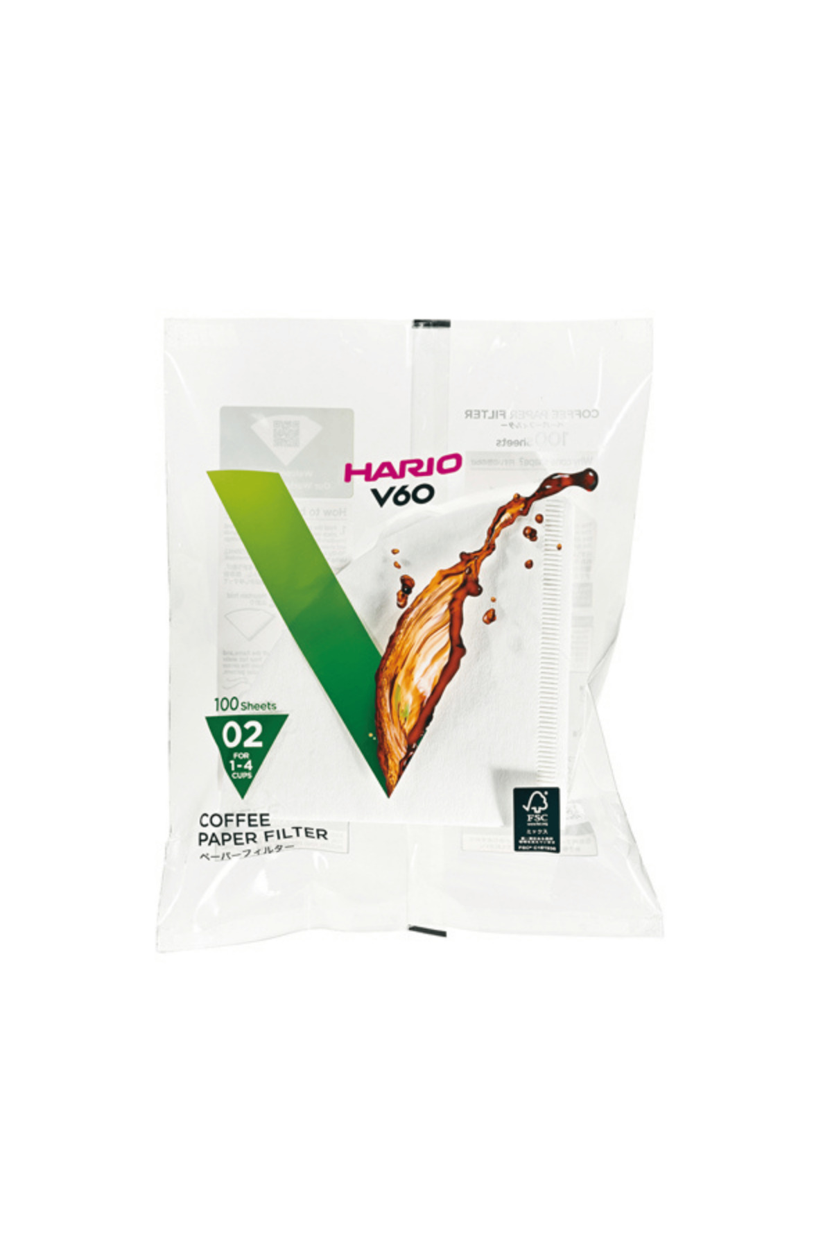 Hario V60 DRIPPER FİLTRE KAĞIDI – 100 ADET