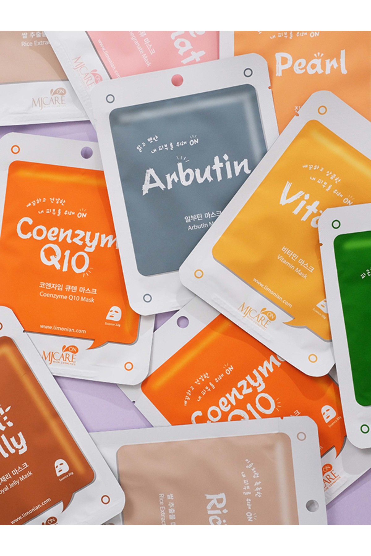 Mjcare 10'lu Karışık Yüz Maskesi - Görsel 3