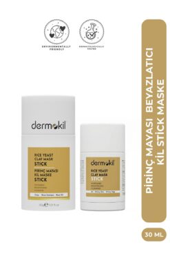 Dermokil Pirinç Mayası Beyazlatıcı Stick Kil Maskesi 30 g