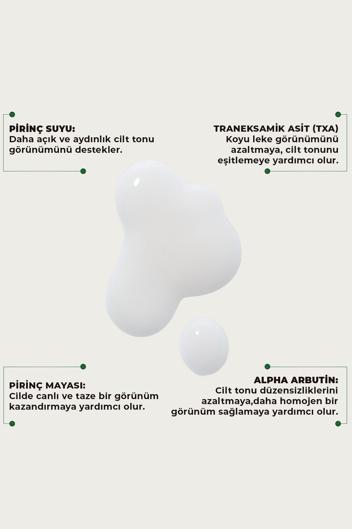 Dermokil Pirinç Mayası Beyazlatıcı Fluid Krem 30 SPF 60 g - Görsel 3