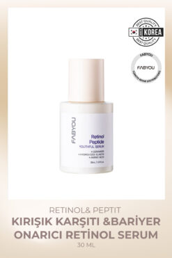 FabYou Kırışıklık Karşıtı& Bariyer Onarıcı Retinol Peptit Serum 30 ml