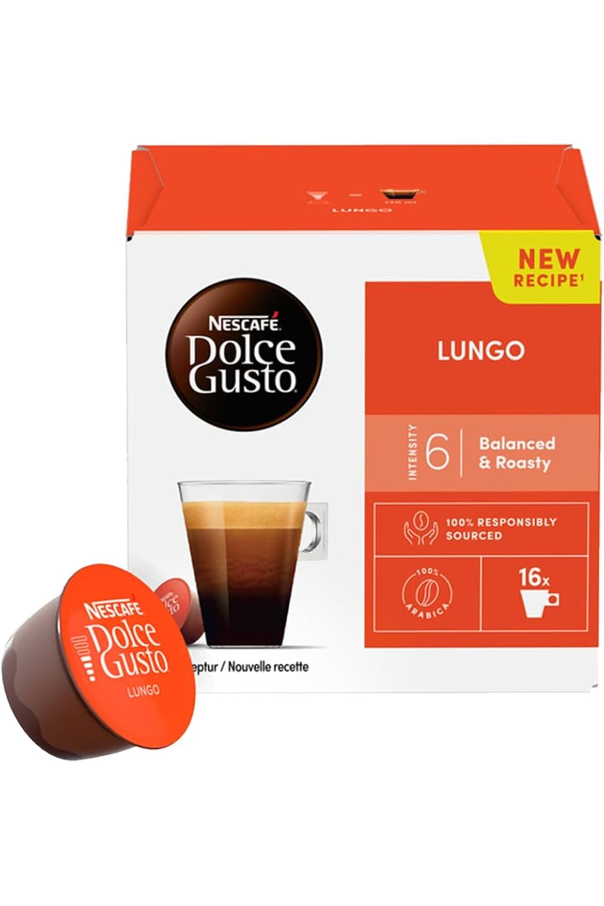 Nescafe dolce Americano 16 li+Lungo 16 li kapsül kahve - Görsel 2