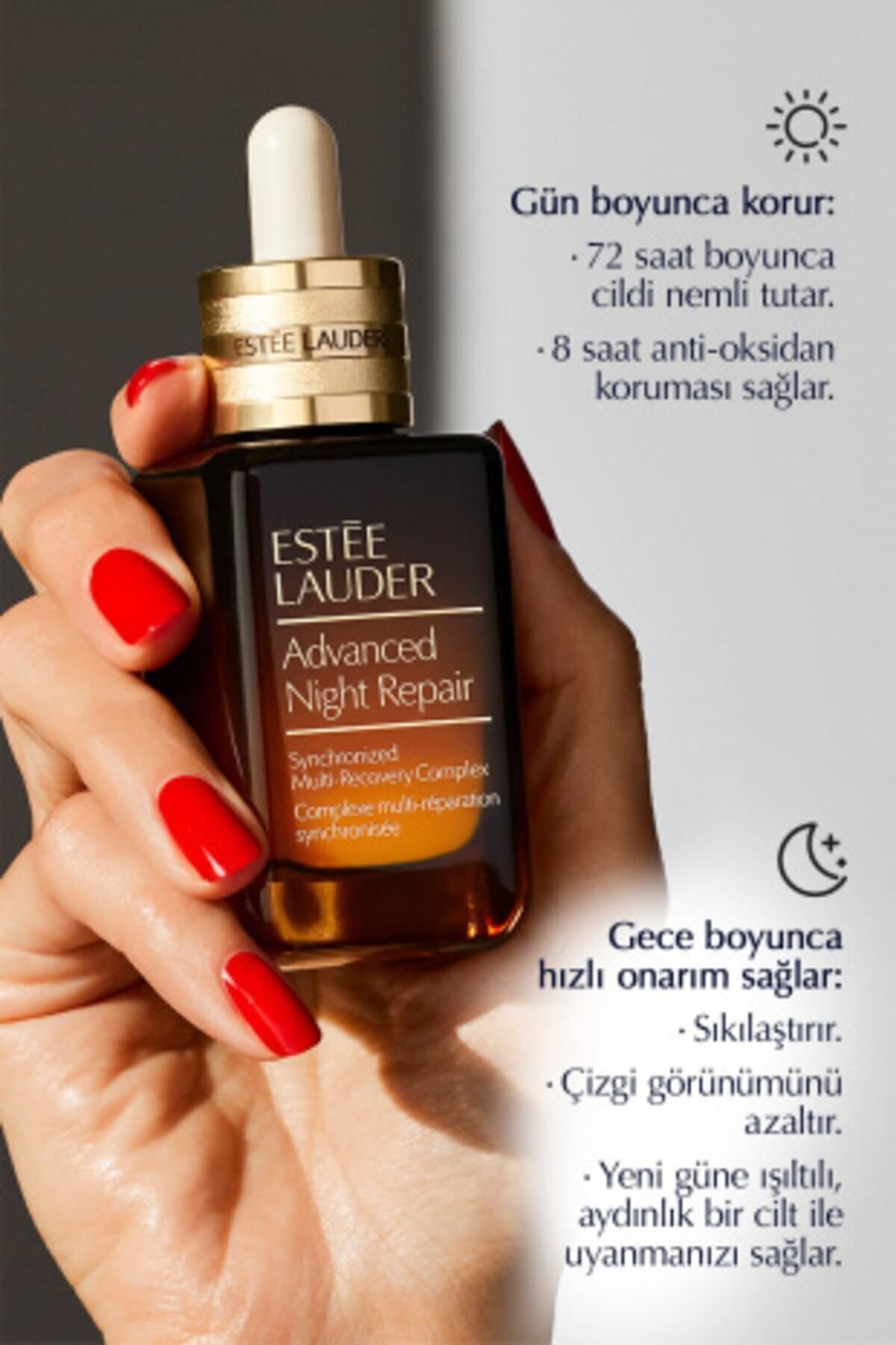 Estee Lauder Yaşlanma Karşıtı Serum - Advanced Night Repair Onarıcı Gece Serumu, 15ml - Görsel 3