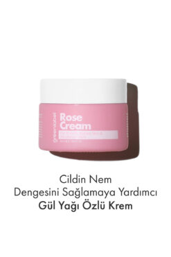 Greenlabel Gül Yağı Kremi Nemlendirici, Kırışıklık Karşıtı Ve Cilt Sıkılaştırıcı Bakım 50 ml