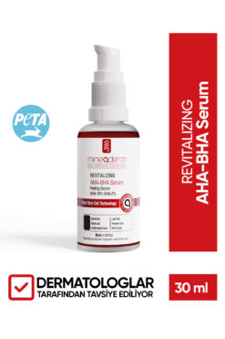 mineaderm Canlandırıcı Etkili AHA BHA Serum/Revitalizing Aha Bha Serum