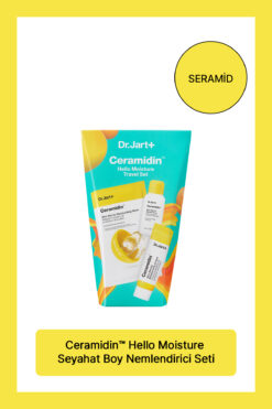 Dr.Jart+ Ceramidin - Seyahat Boy Nemlendirici Maske Seti - Nemlendirici 7ml, Tonik 15ml, Maske