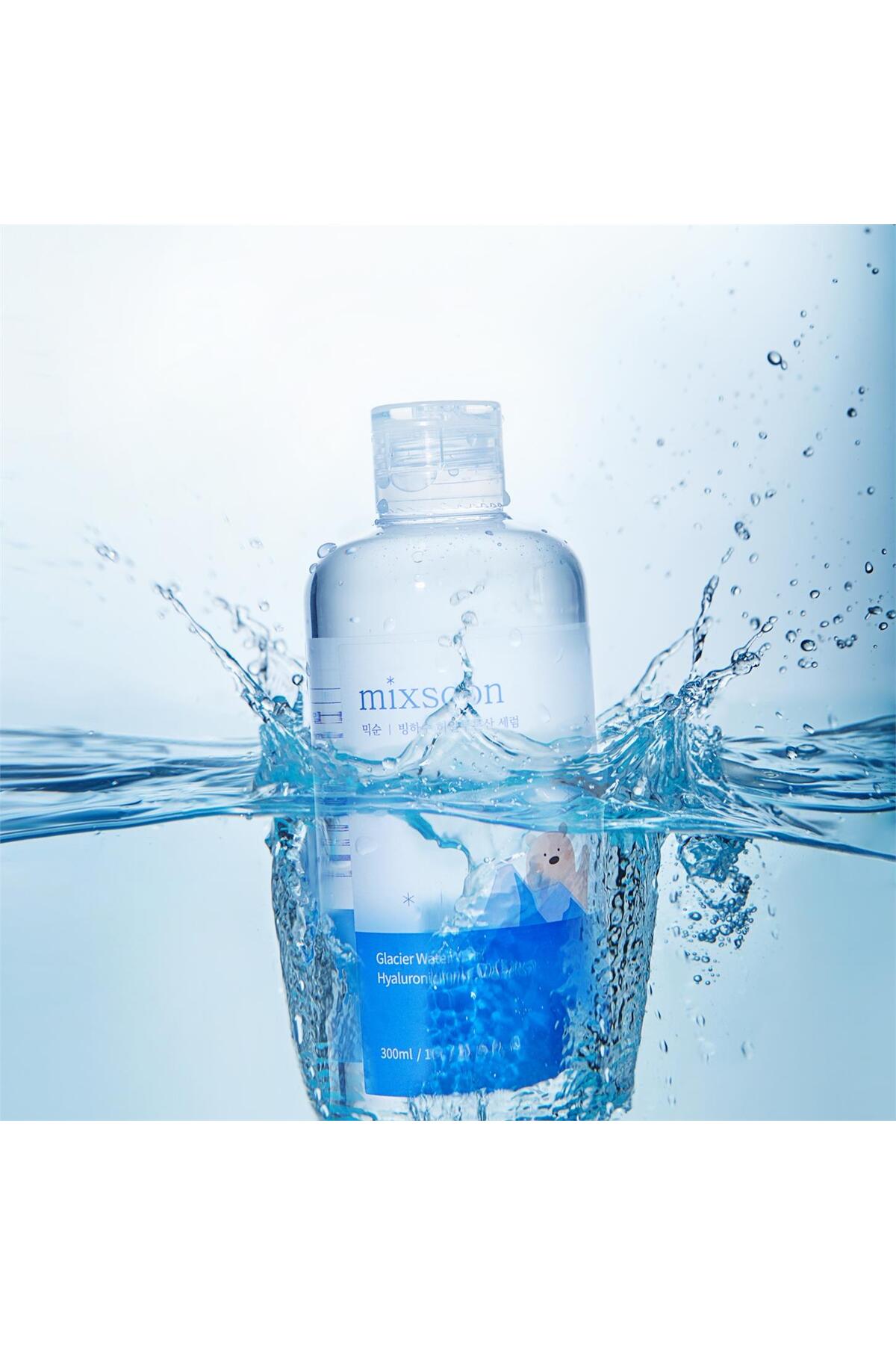 mixsoon Glacier Water Hyaluronic Acid Serum Yağlandırmadan Nemlendiren Buzul Suyu Serumu 300ml - Görsel 2