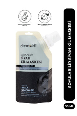 Dermokil Soyulabilir Siyah Kil Maske 50 ml