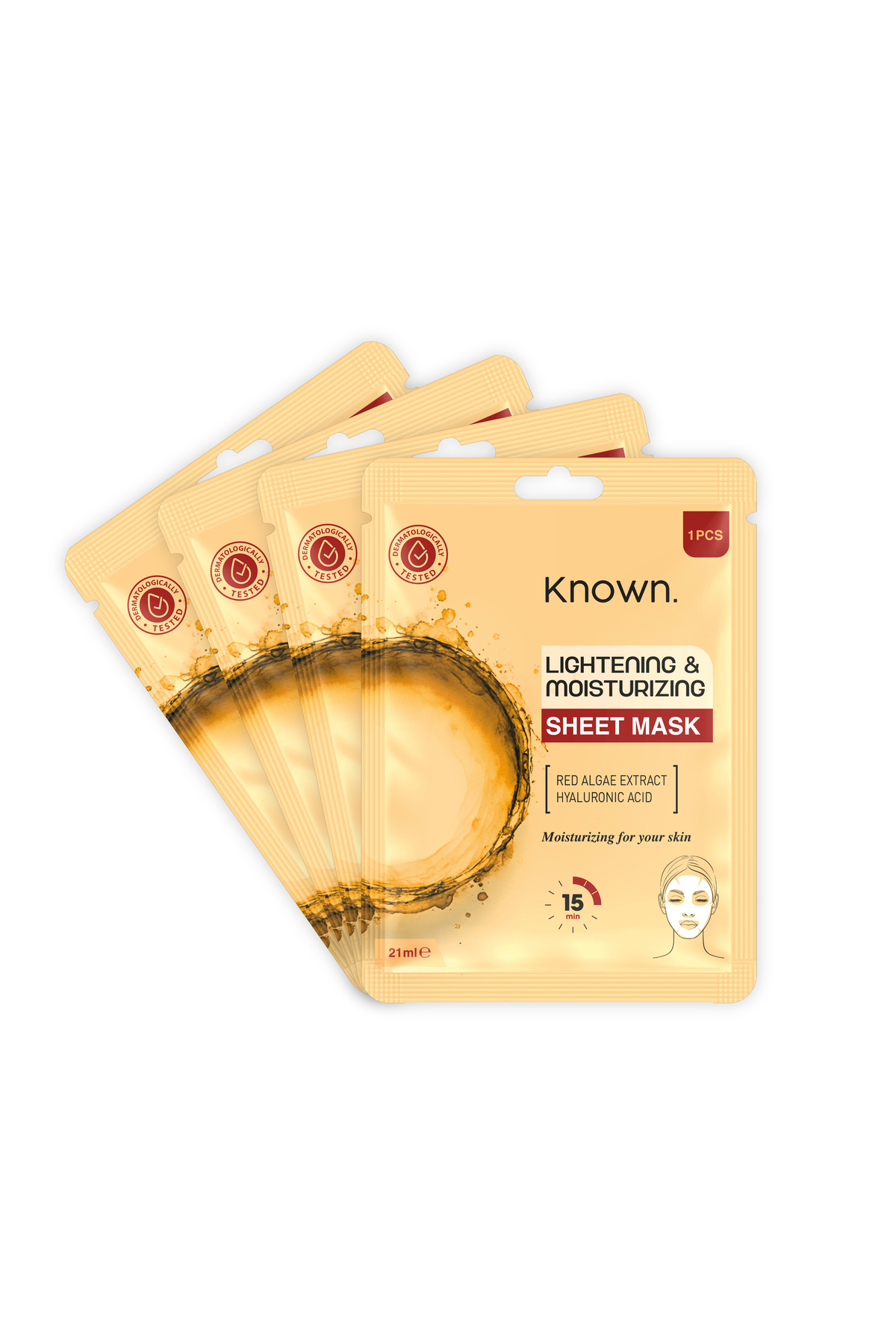 KNOWN. Known Yoğun Nemlendirici Yüz Maskesi (4Adet)