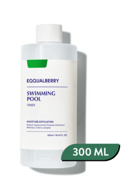 EQQUALBERRY Swimming Pool Toner - Yoğun Hidrasyon Verici Ve Ölü Deri Arındırıcı 8 Hyaluronik Asitli Tonik 300ml