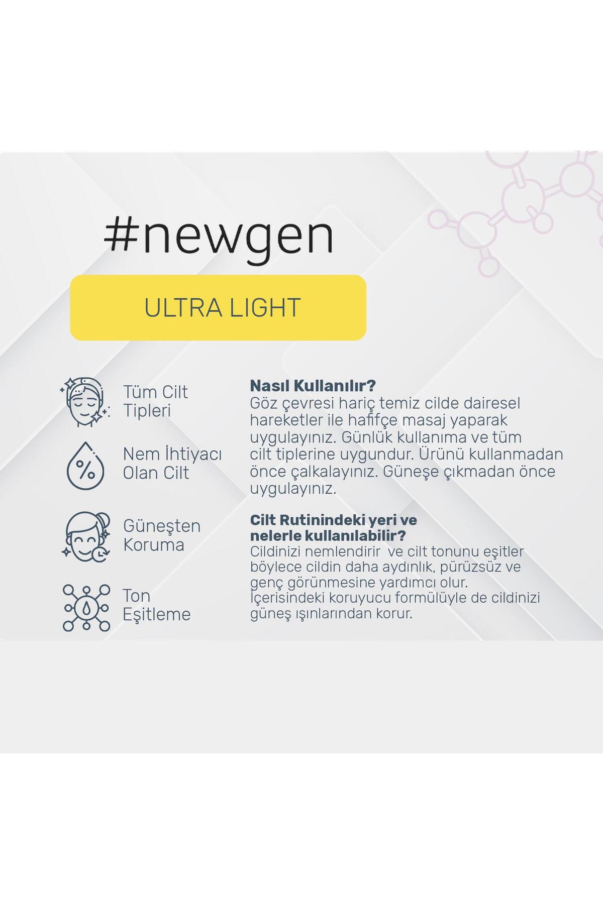 NewGen Yüksek Koruma Faktörlü Ton Eşitleyici Krem - Görsel 2