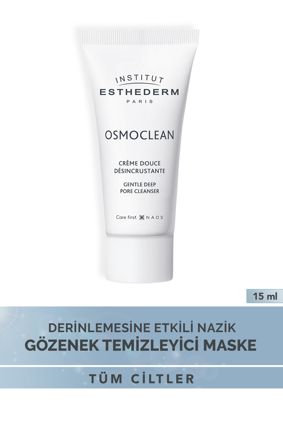 Institut Esthederm Arındırıcı Cilt Temizleme Seti: Cilt Temizleme Yağı ve Pürüzsüzleştirici Etkili Temizleyici - Görsel 3