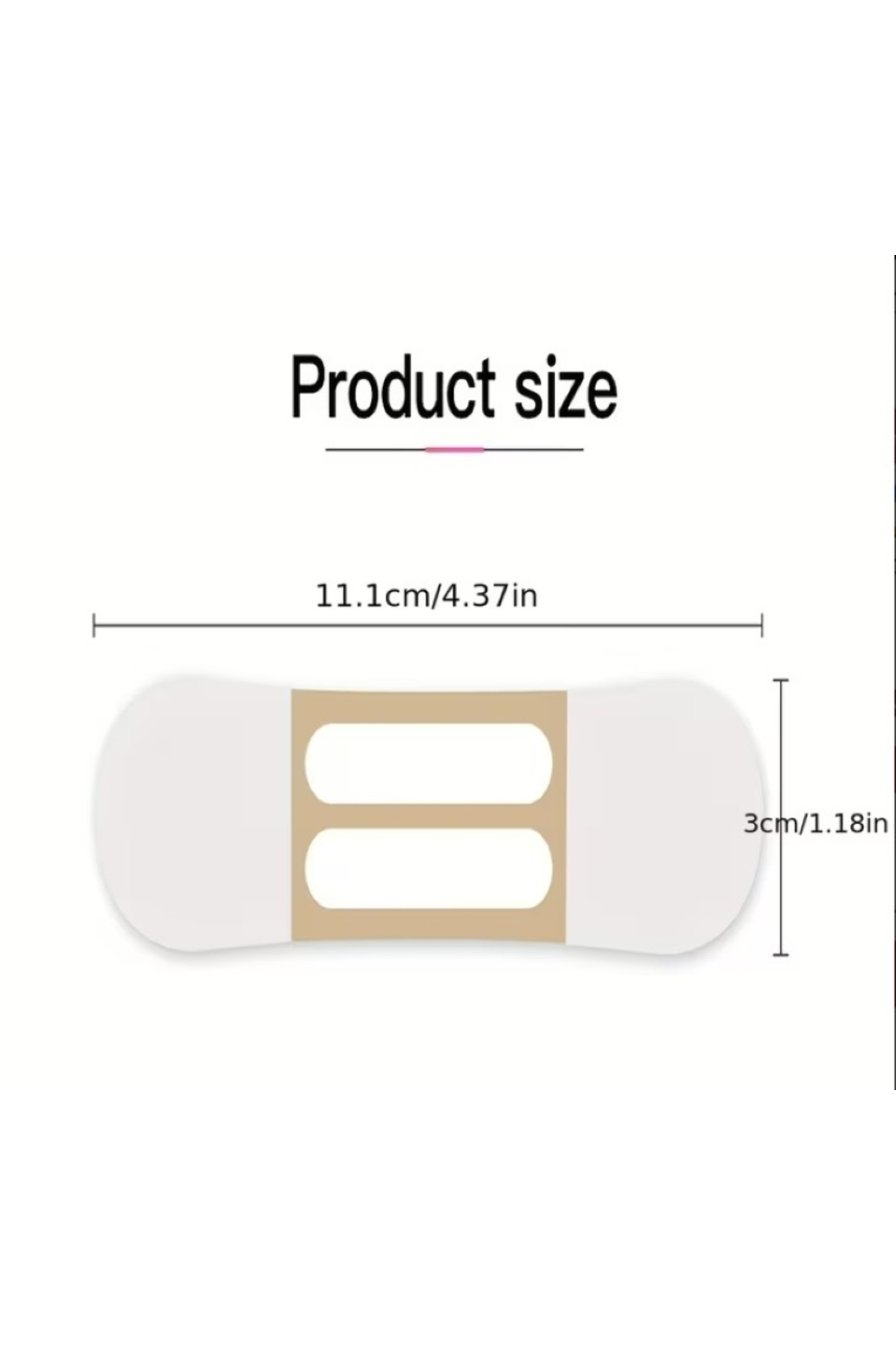 SİBELA BEAUTY GÜZEL GÖRMEK GÜZEL DÜŞÜNDÜRÜR 5 Adet Anında Germe Etkili Görünmez Boyun Bandı, Boyun Germe, Boyun Kaldırma,, Boyun Gerdirme Bandı - Görsel 3