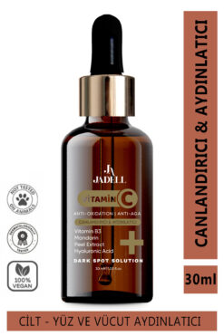 JADELL Vitamin C Hyaluronic Acid Canlandırıcı&aydınlatıcı Özellikli Yaşlanma Karşıtı Serum 30 ml