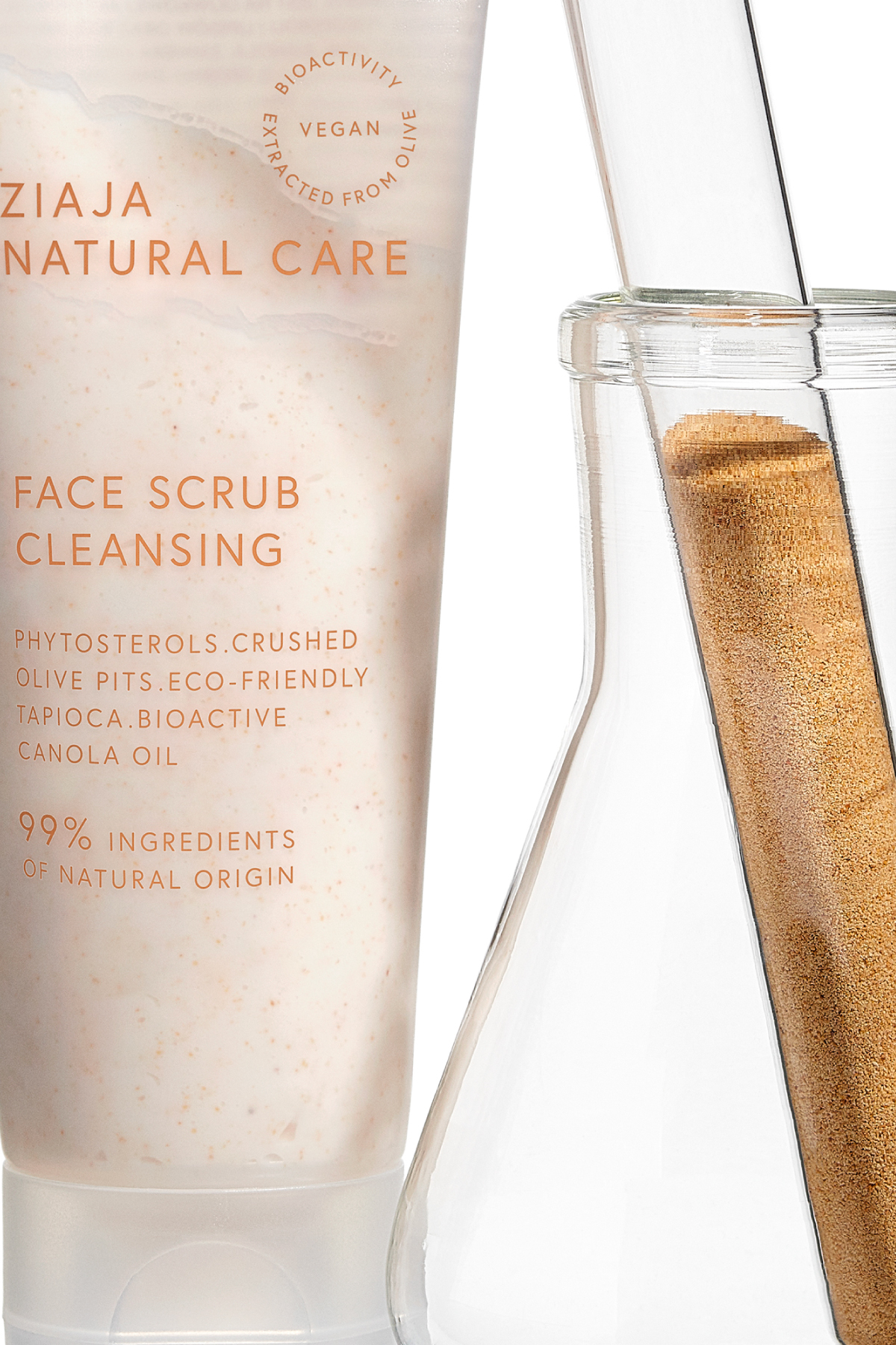 Ziaja Natural Care Yüz Temizleyici Scrub Peeling 70 ml - Arındırıcı ve Canlandırıcı Cilt Bakımı - Görsel 2