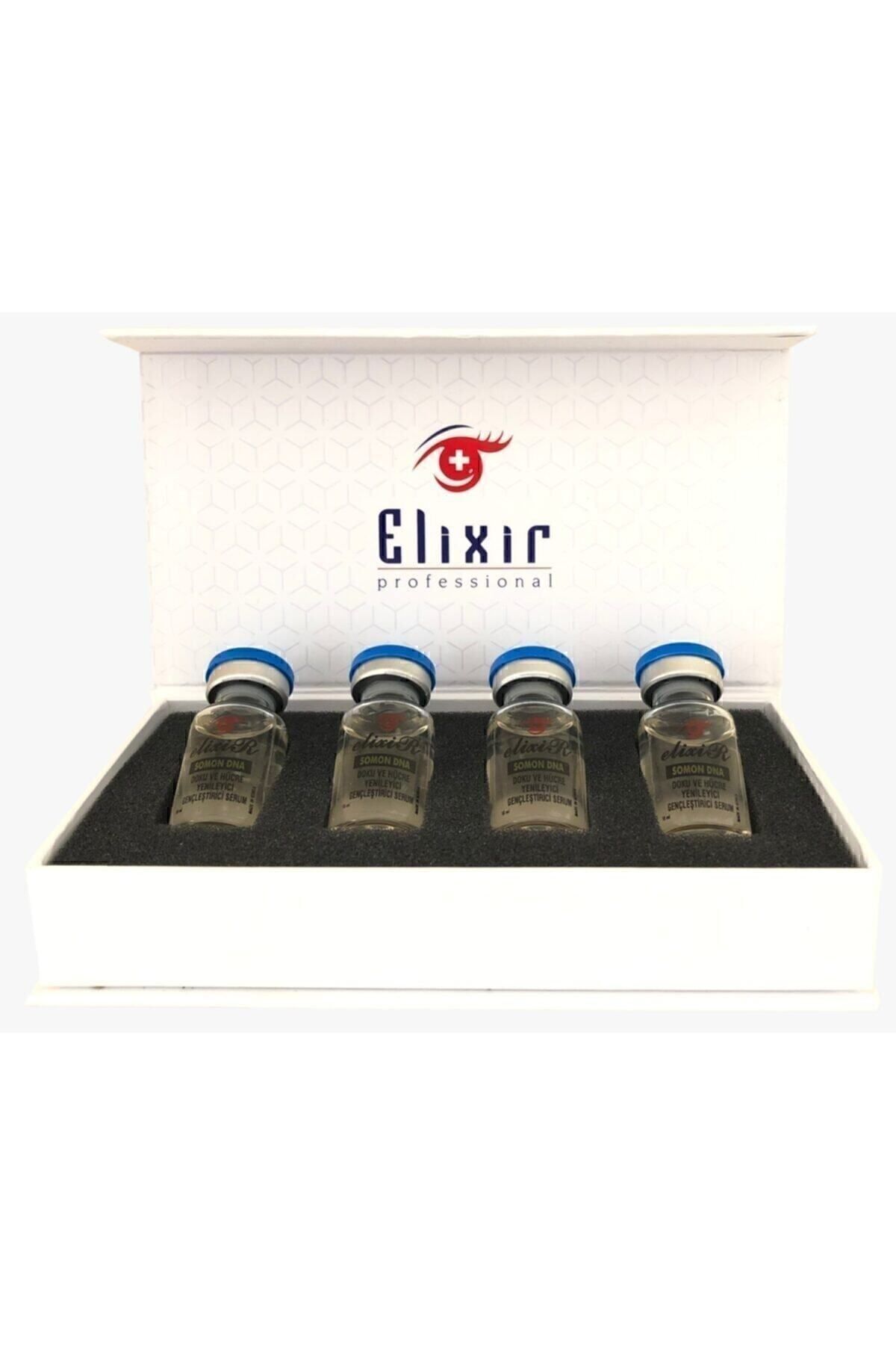 Elixir Somon Dna Dermapen Serumu ( 4 X10ml Paket) - Gençlik Aşısı - Cilt Yenileyici - Görsel 2