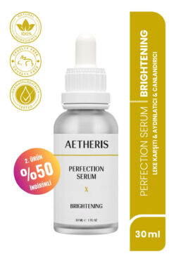 Aetheris Leke Karşıtı Aydınlatıcı C Vitamini Perfection Serum Askorbik Asit, Arbutin, Hyaluronik Asit 30 ml