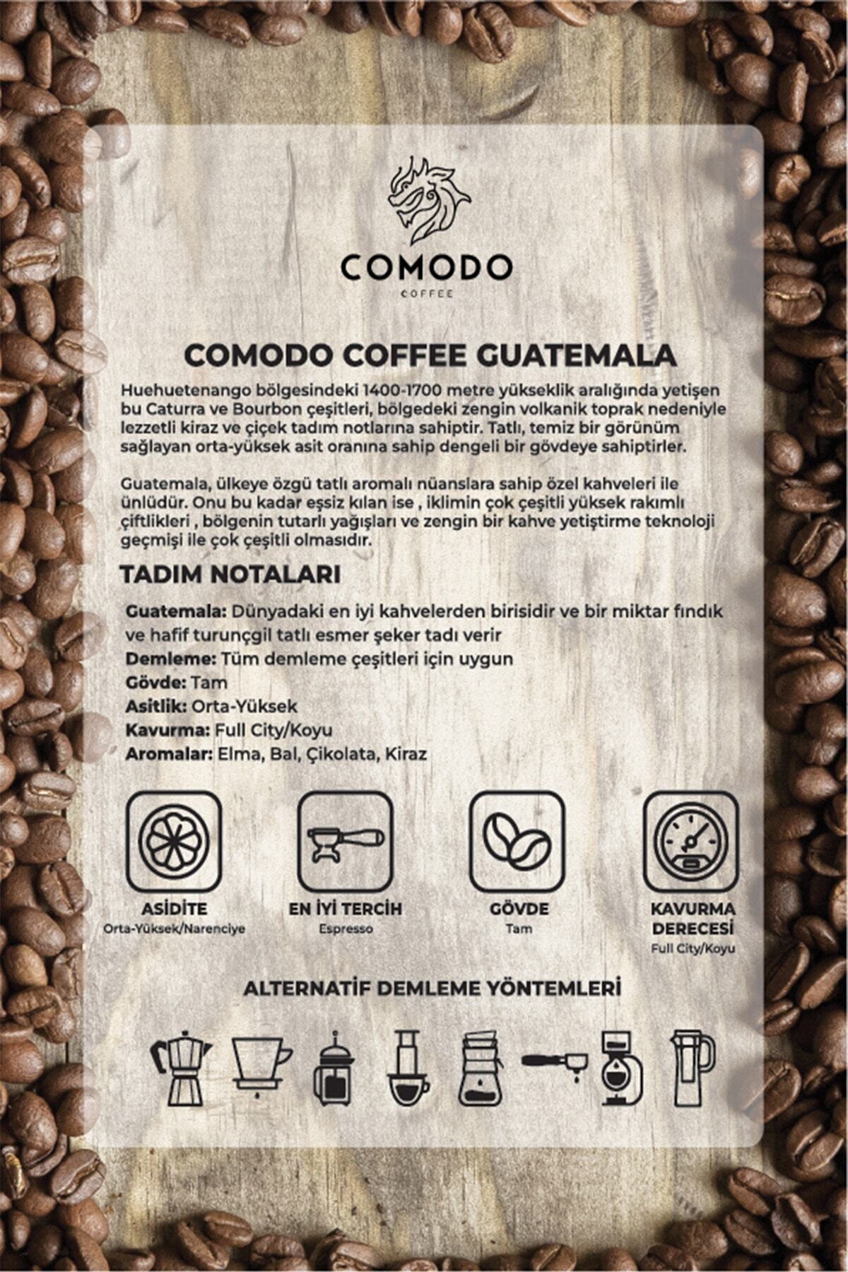 Comodo Coffee Guatemala Çekirdek Kahve 1000 Gr - Görsel 2