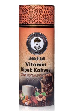 Tarihi Ertuğrul Kahvesi Vitaminli Dibek Kahvesi Silindir Kutu 1000 G