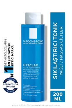 La Roche Posay Yağlı/Akneye Eğilim Gösteren Ciltler Ciltler Gözenek Sıkılaştırıcı Mikro Soyucu Tonik 200.Ml.