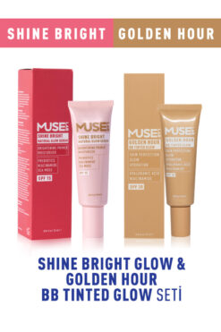 MuseLab Shine Bright Glow & Golden Hour BB Tinted Glow Seti