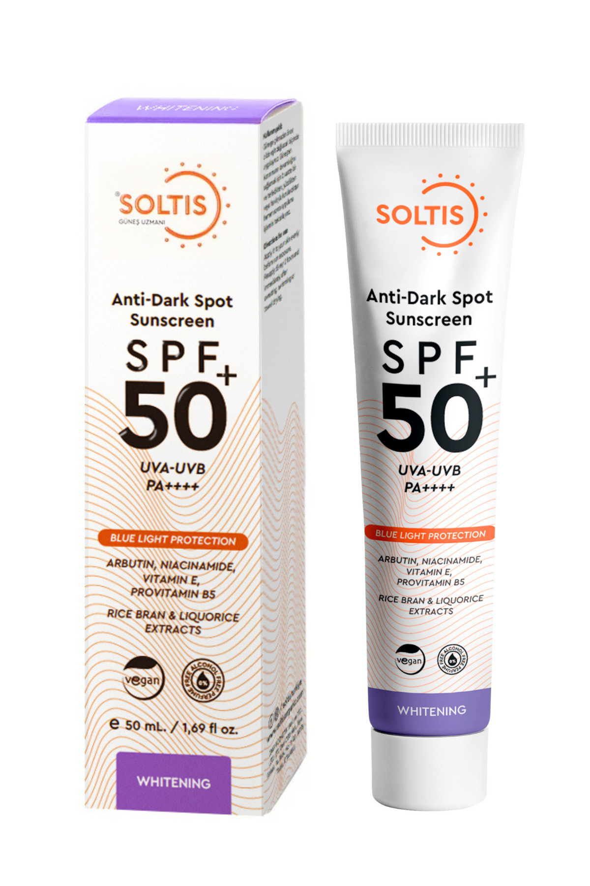 Soltis Koyu Leke Karşıtı Ve Yüksek Korumalı Güneş Kremi SPF 50+ Pa++++ , 50 ml - Görsel 2