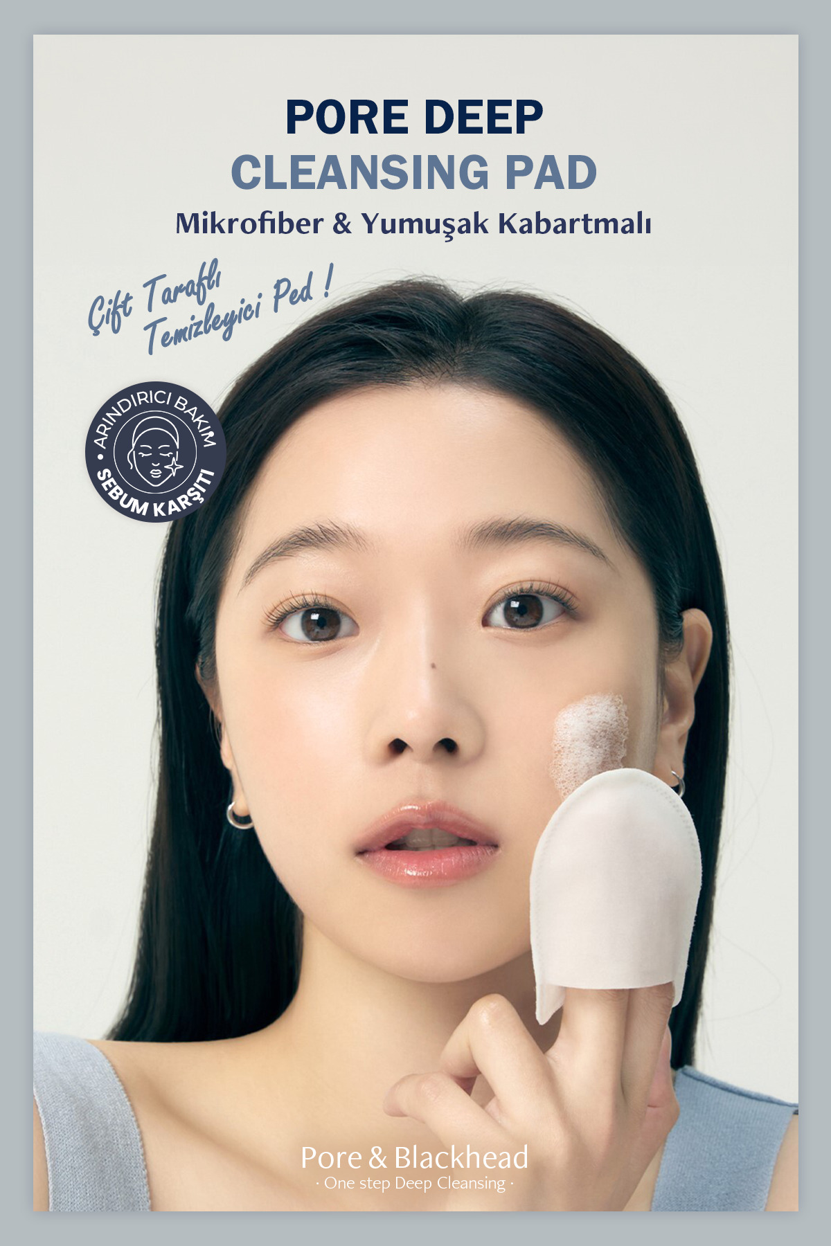 LUVUM Siyah Nokta Ve Gözenek Temizleme Pedi Pore Deep Cleansing Pad 1 Adet - Görsel 2