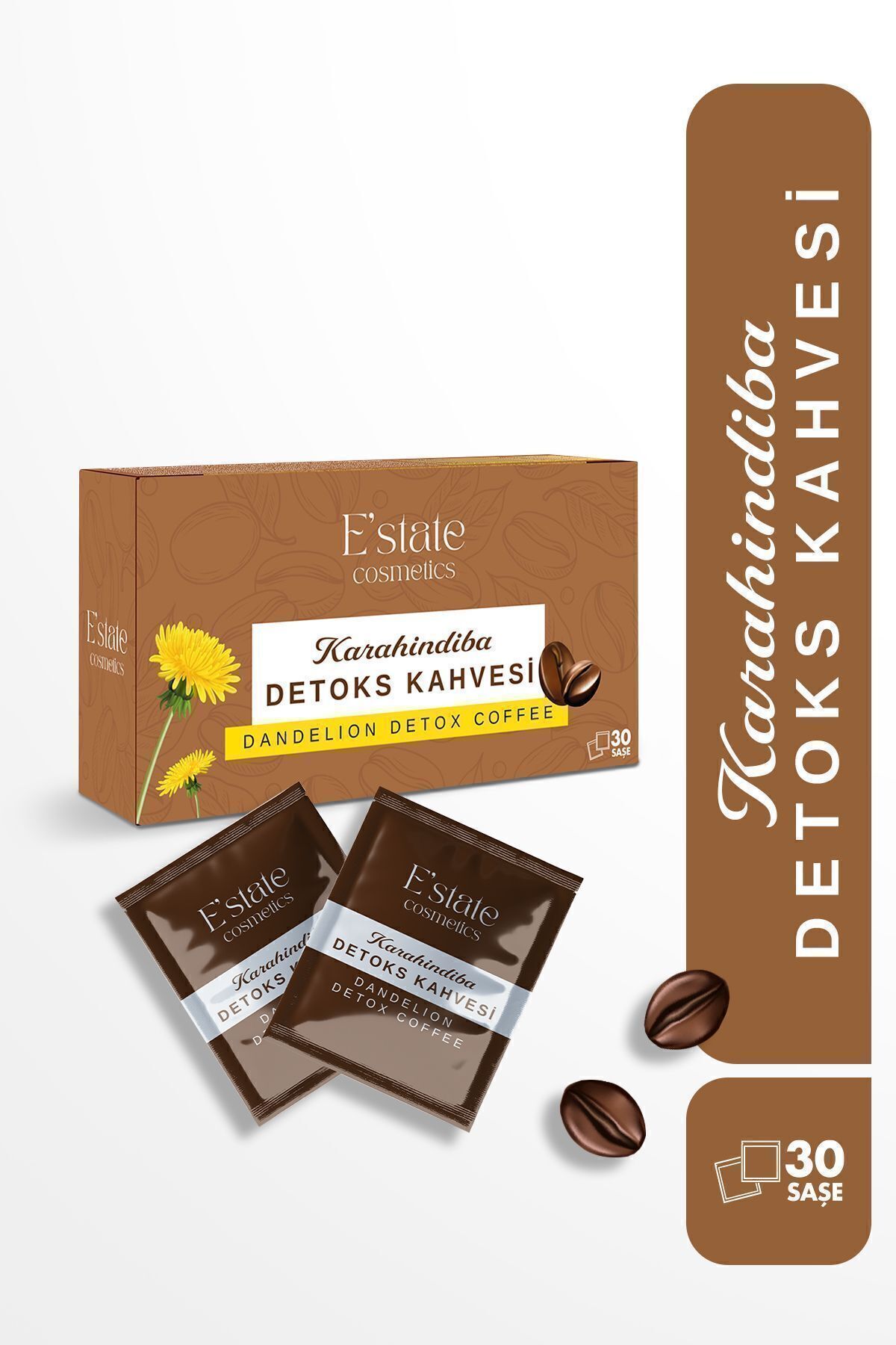 Estate Karahindiba ve Detox Kahvesi 30 Saşe - 150 Gr - Görsel 2