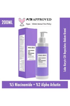 Maru.Derm Leke Karşıtı Cilt Beyazlatıcı Bakım Kremi 200 ml
