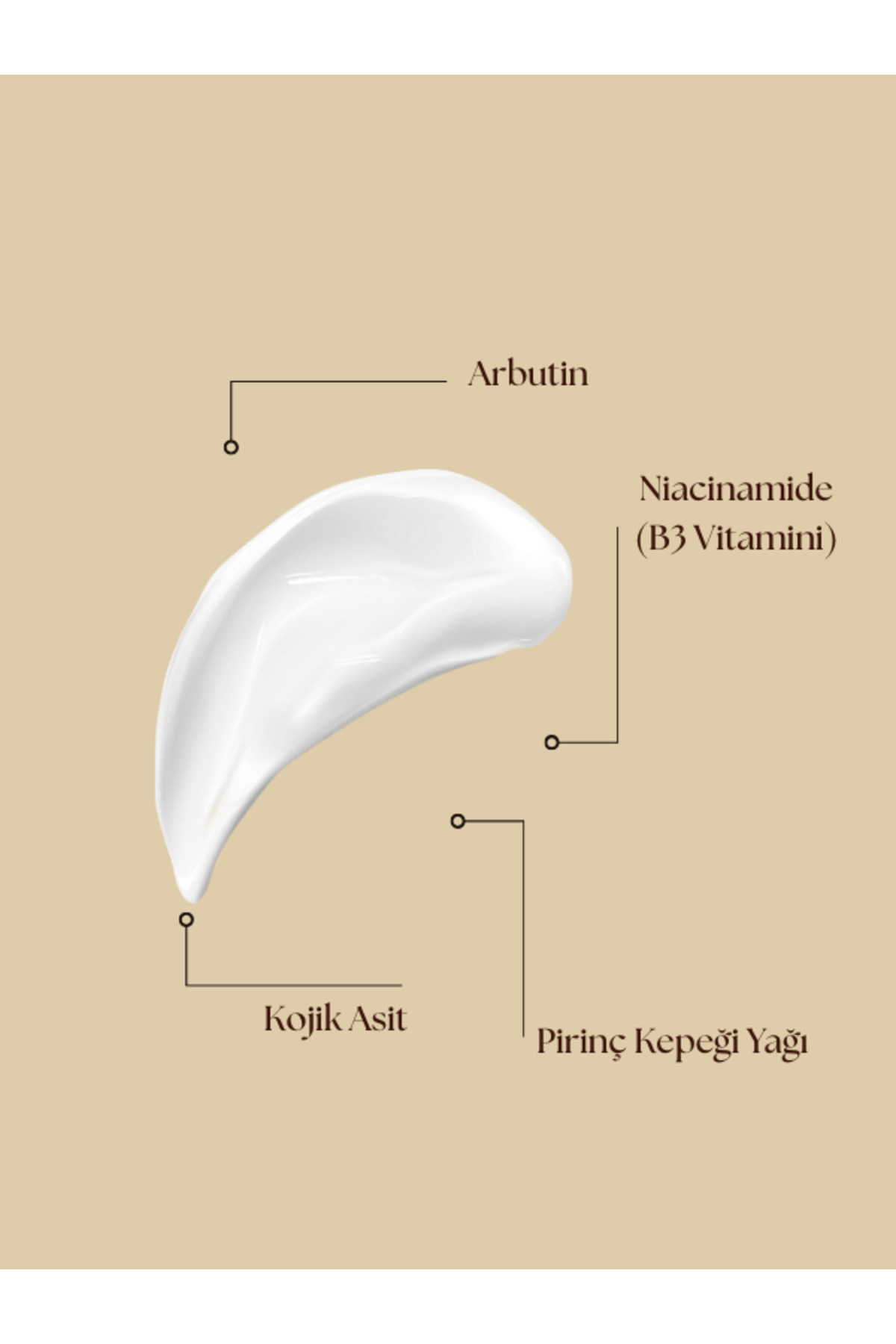 CLENDRE Cilt Beyazlatıcı Krem – Arbutin & Niacinamide, Leke Karşıtı 100 ML - Görsel 2