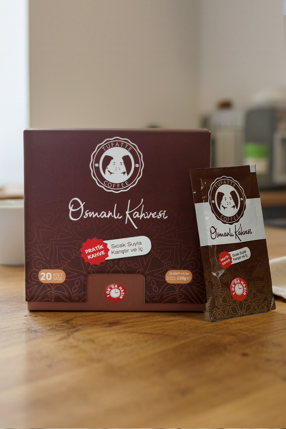 TUFATTE Osmanlı Kahvesi 20'li Şase Hazır Kahve - Görsel 2