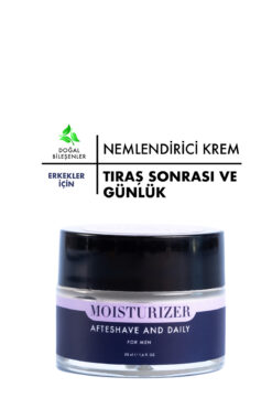 Polente Natural Men Moisturizer Cream - Erkekler Için Tıraş Sonrası Ve Günlük Nemlendirici Krem (50 ML)