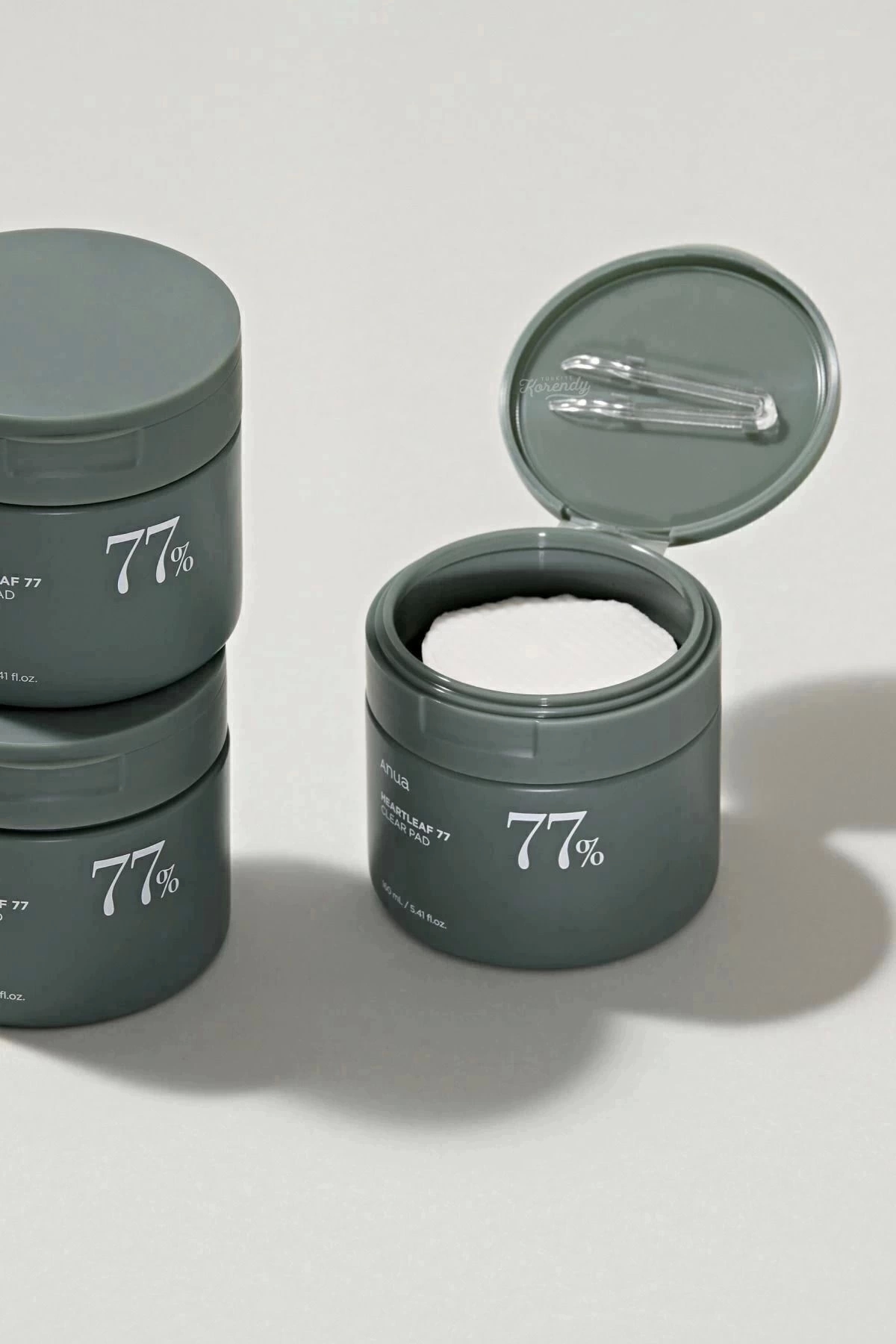 ANUA Heartleaf 77% Clear Pad Gözenek Ve Siyah Nokta Karşıtı Asitli Tonik Ped 160ml - Görsel 3