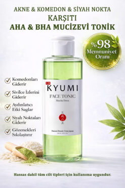 Kyumi AHA BHA Tonik Siyah Nokta Gözenek Komedon Salisilik Glikolik Asit (Yüz - Vücut) 200ml