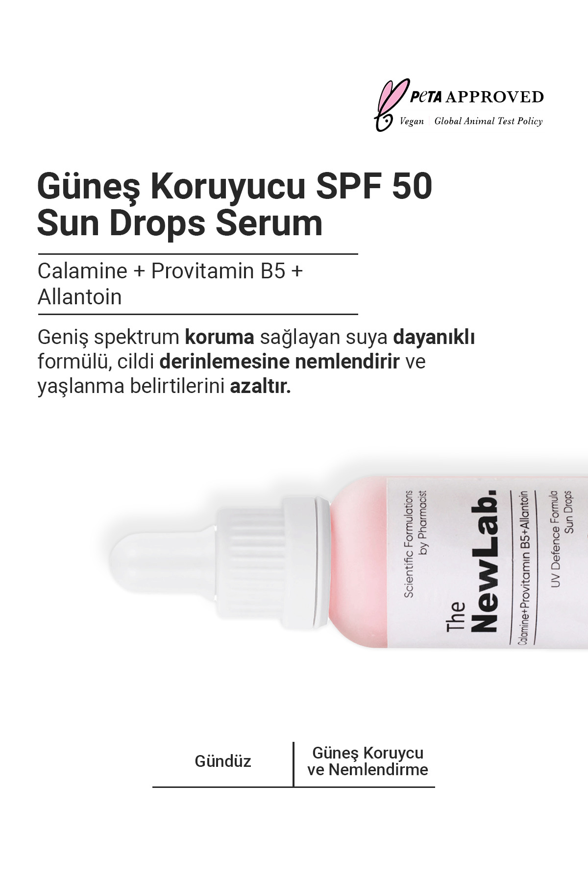 The NewLab Güneş Koruyucu Spf 50 Sun Drops Serum (uva / Uvb Pa ) - Görsel 2