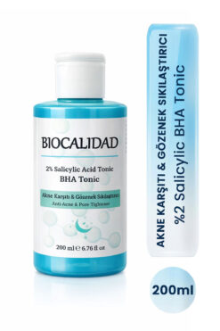 biocalidad Siyah Nokta Karşıtı, Gözenek Sıkılaştırıcı Salisilik Asit BHA Tonik 200 Ml