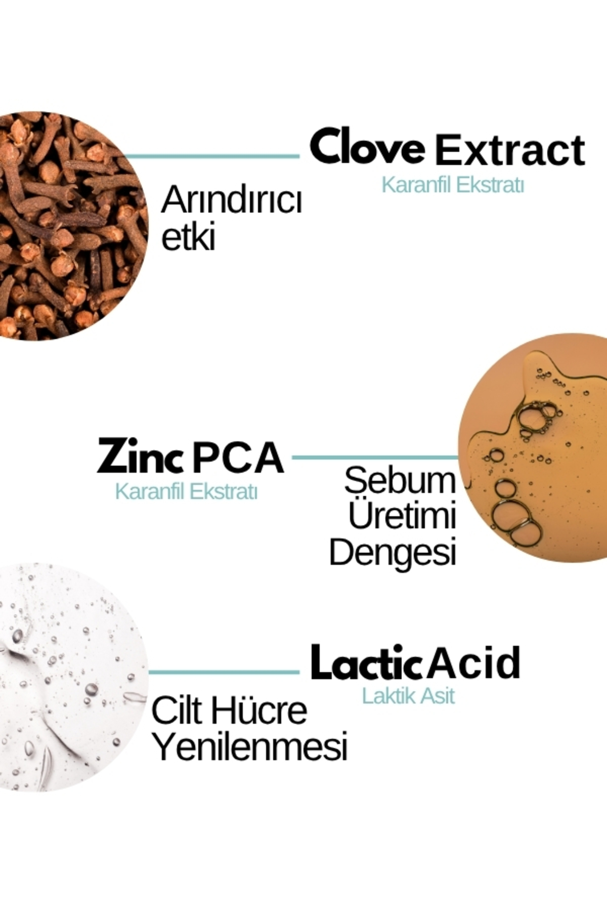 Harrem Akneli&Yağlı Cilt Tipleri İçin Niacinamide İçeren Cilt Bakım Serumu 30 ML Black P.int - Görsel 3